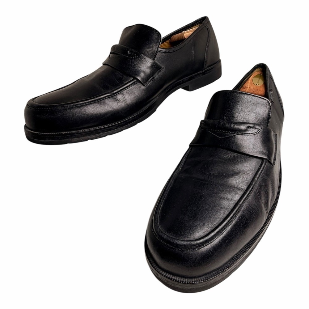 Mephisto Kurtis Hopper Men’s 11.5 Black Leather Penny Loafers Comfort - Picture 5 of 15